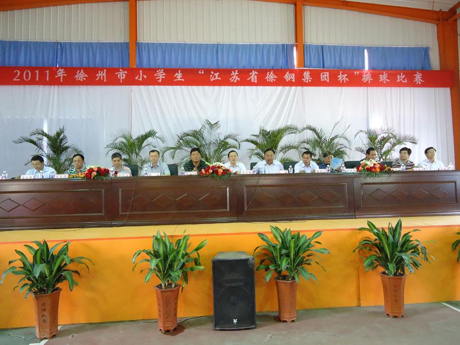 2011年徐州市小学生“星耀国际杯”排球比赛在利国实验小学隆重举行(图文)